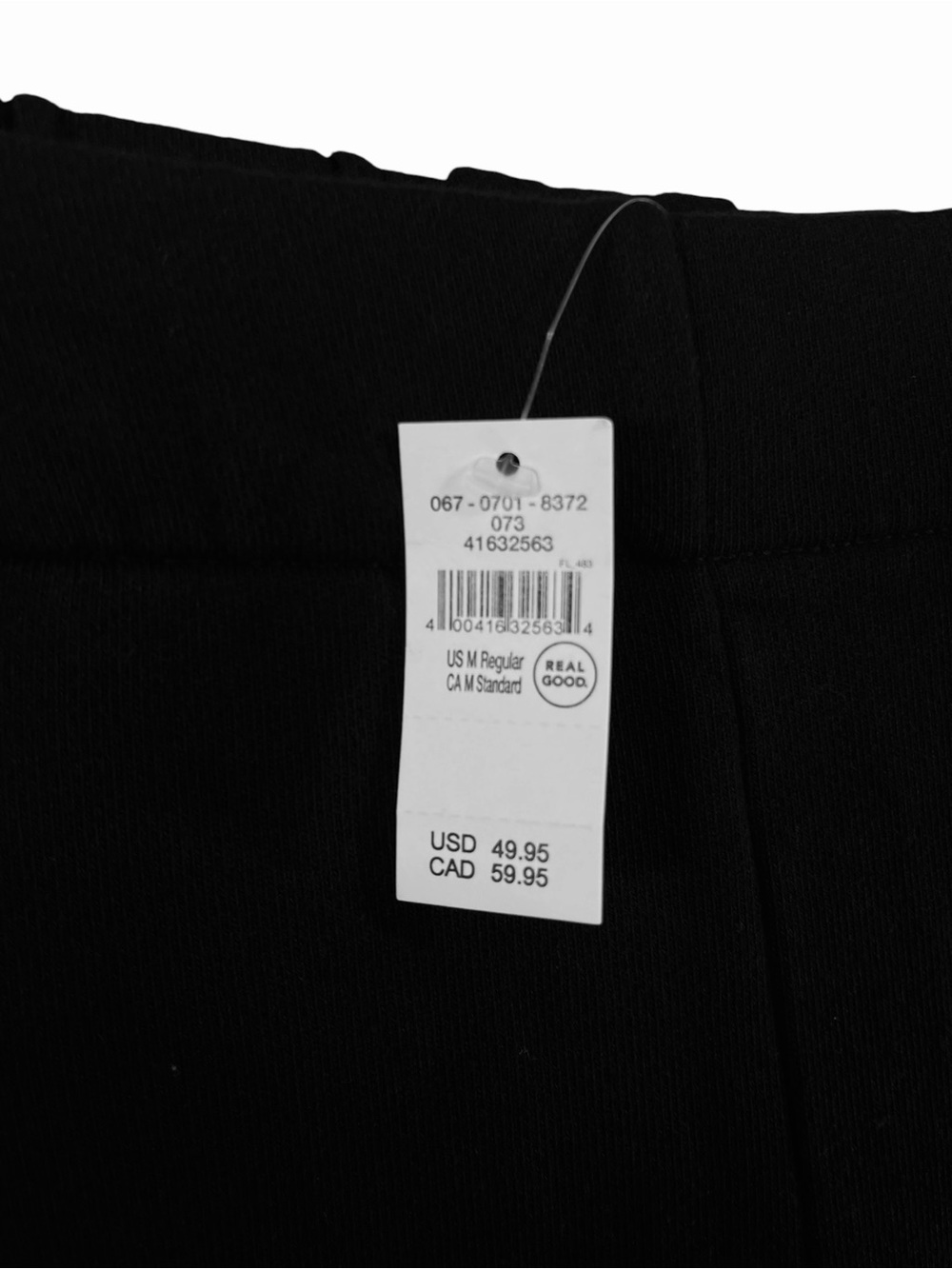 NWT Aerie New Heights Fleece Trouser in Black Size Medium Regular - Picture 9 of 13